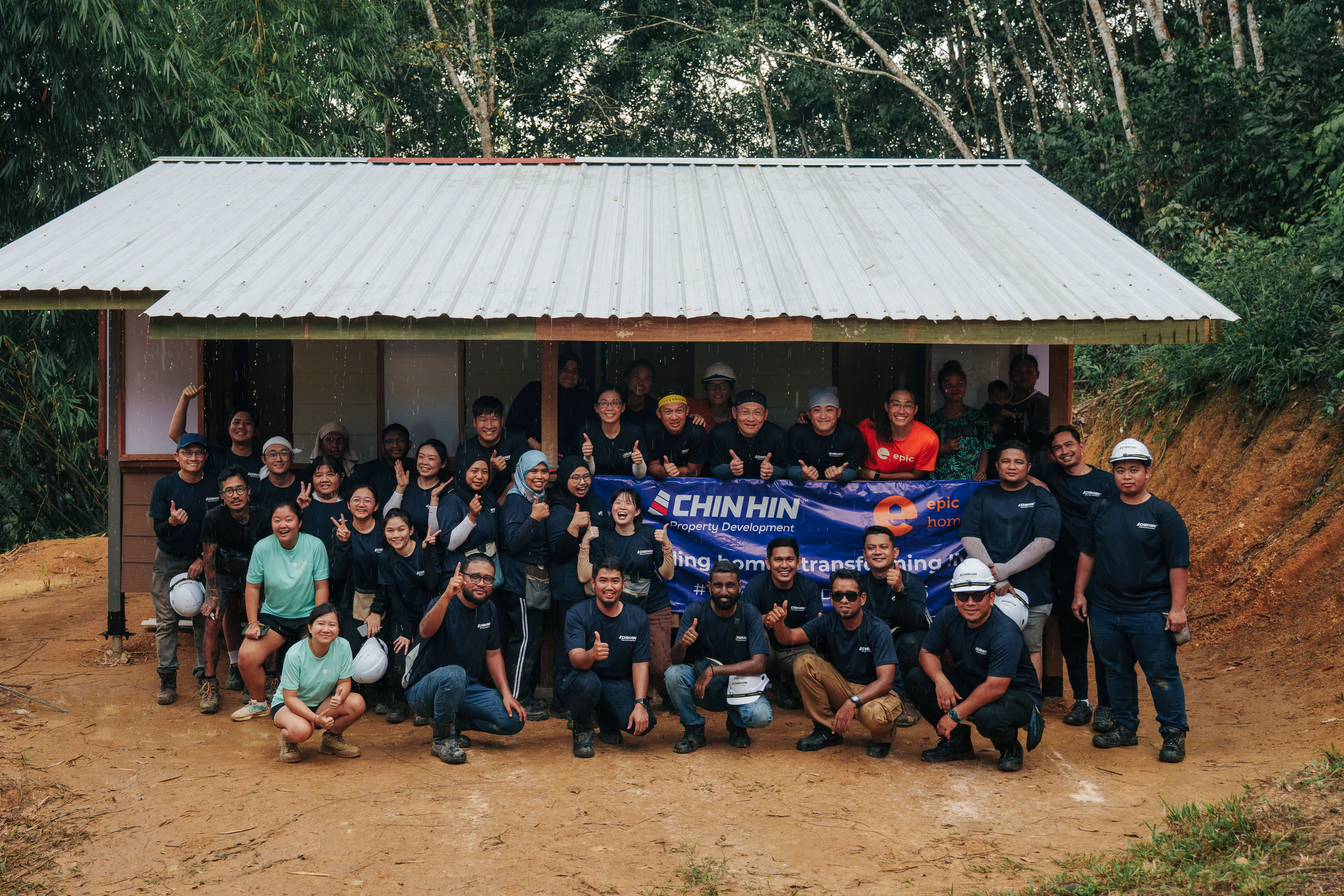 From Blueprint to Brighter Future: Building a Home in Kampung Orang Asli Kerling