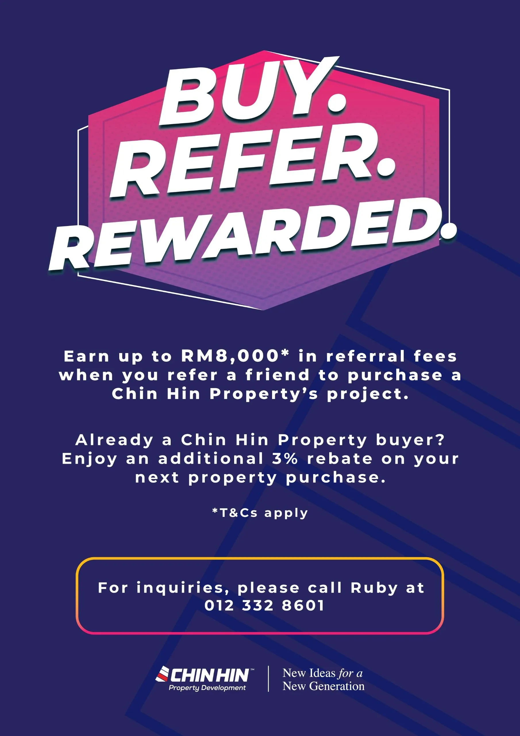Buy. Refer. Rewarded.